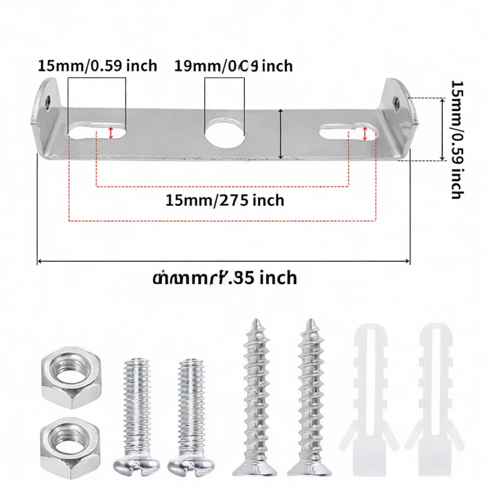 Heavy Duty Ceiling Light Mounting Bracket Metal Hanging Plate Durable Base Support For Chandelier Pendant Lamp Fitting DIY