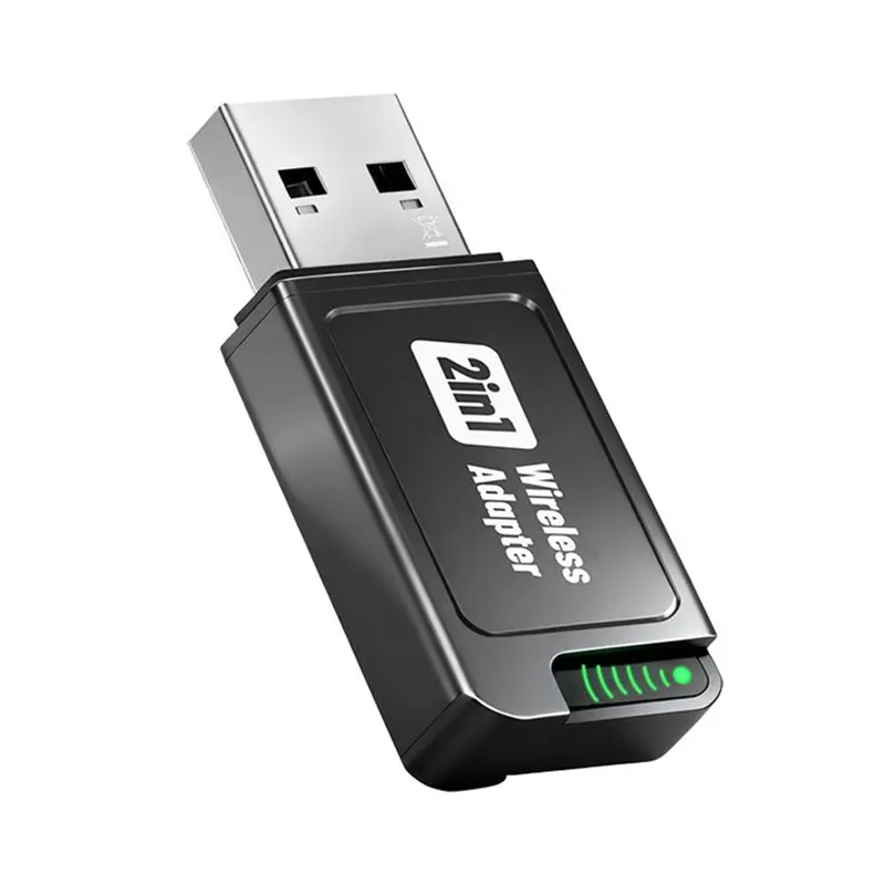 

Беспроводной адаптер CLCU 2-в-1 для CarPlay: превратите проводной CarPlay в беспроводной, поддержка CarPlay и Android Auto, подключение и использование (Plug and Play)