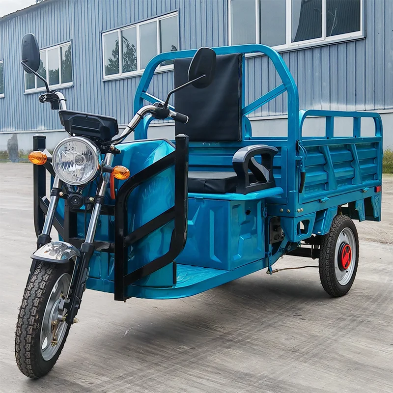 DXYKeyu Electric Freight Tricycle 800W EEC 400KG Load Capacity Open Electric Tricycle