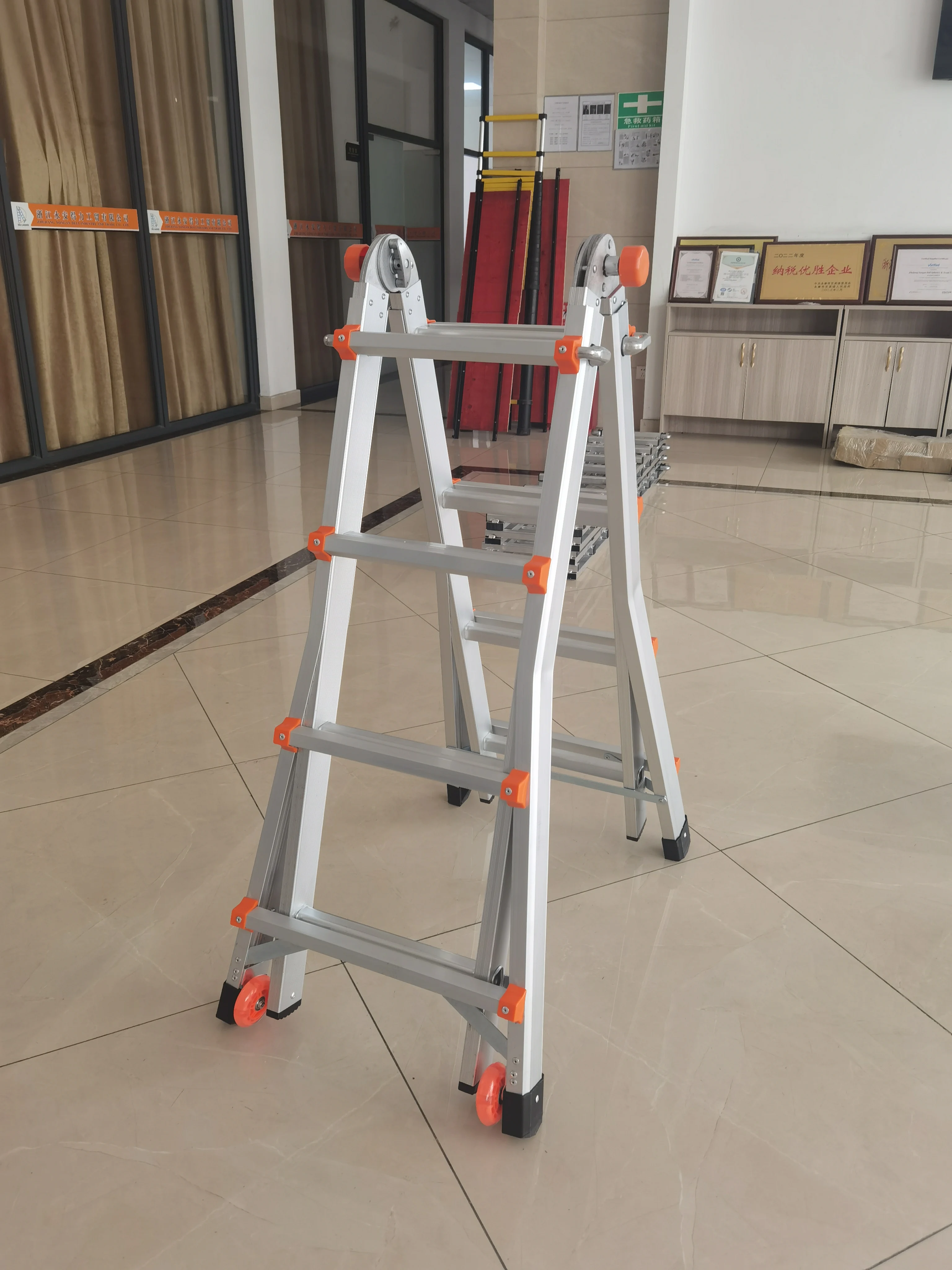 سلم Deliladder متعدد الأغراض من الألومنيوم عالي التحمل وقابل للطي #5
