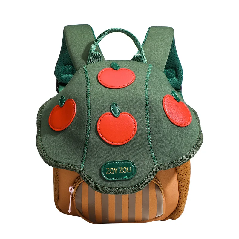 Mochilas de viagem ao ar livre crianças lanche sacos criativo bonito cogumelo mochila para o jardim de infância meninos meninas pequenas crianças saco escolar