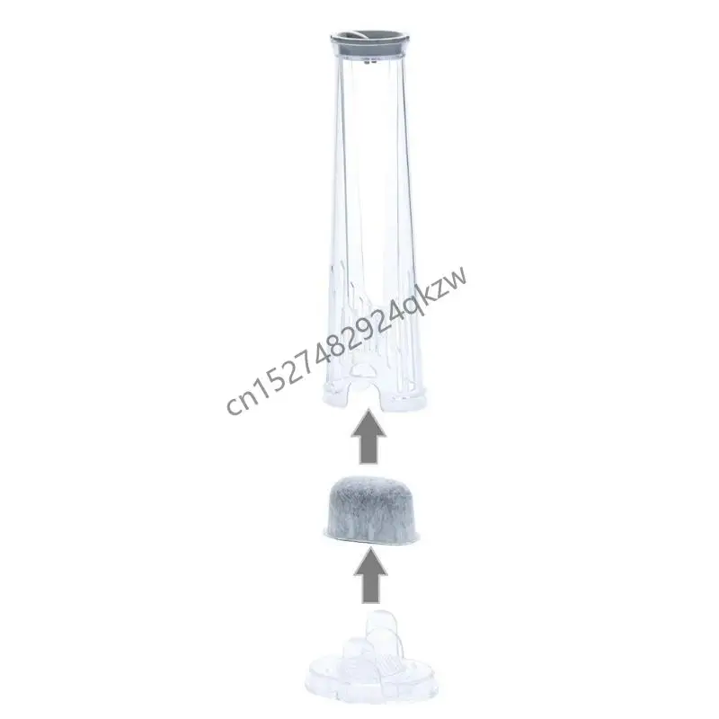 

R9CD 6pcs Кофемашина фильтра с кронштейном фильтром, подходящим для Кофемашина кофемашины фильтр аксессуаров