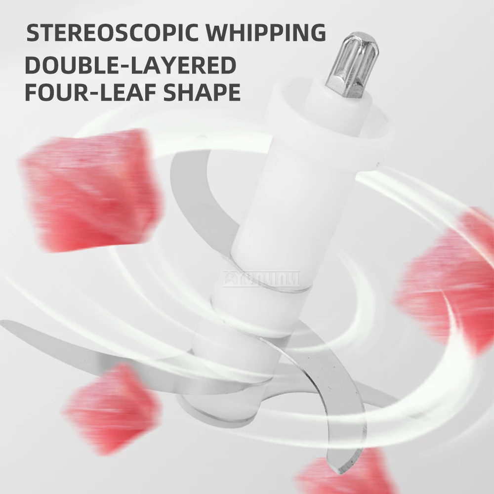 مفرمة خضراوات سعة 1.2 لتر، مفرمة لحم كهربائية، مفرمة لحم كهربائية