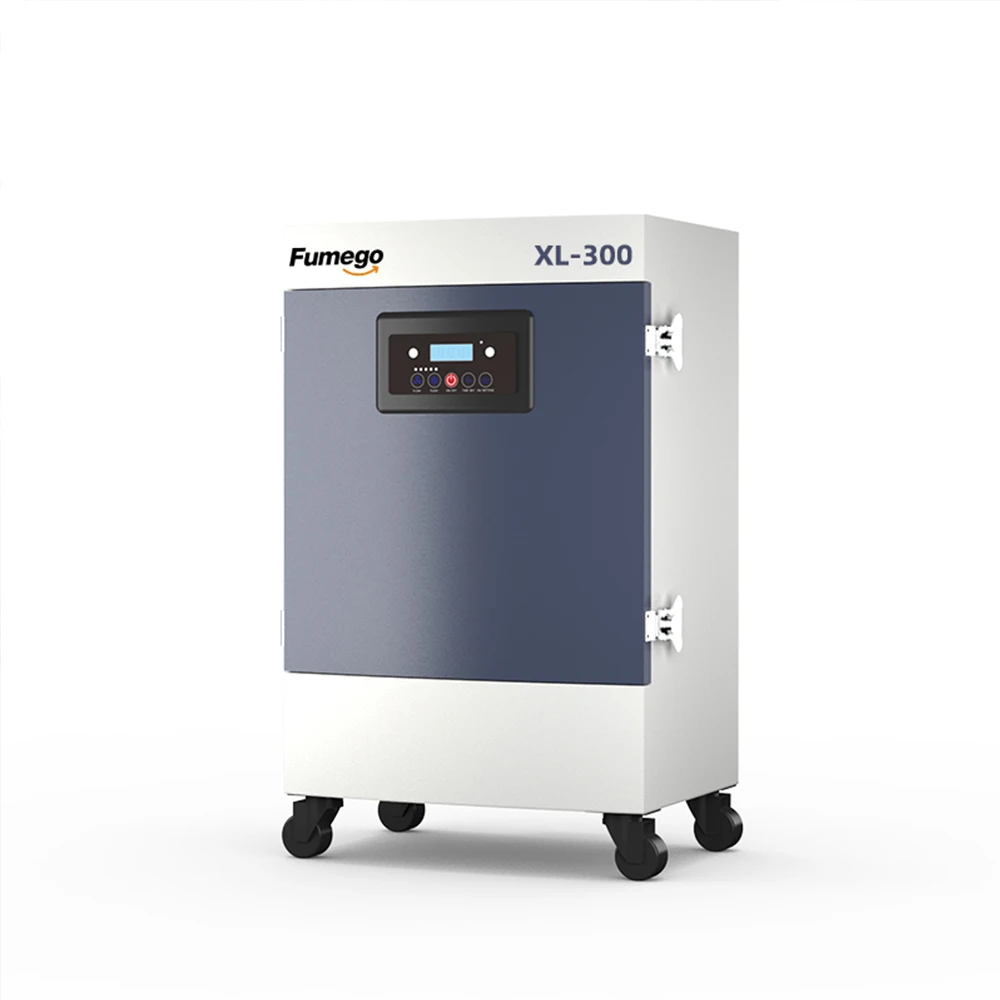 

Воздухоочиститель XL300 с сертификатом CE, экстрактор паяльного дыма с интегрированной фильтрацией для нержавеющей стали, кожи, пыли и дыма