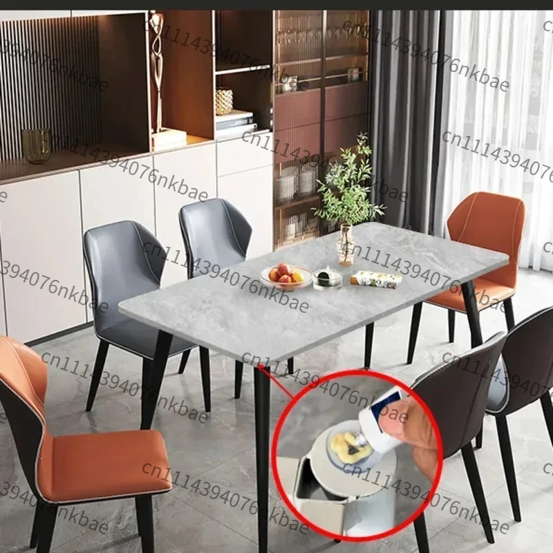 Light Luxury Metal Rock Slab Table Leg, Marble Dining Table Support Base, Office Desk Rack Accessories