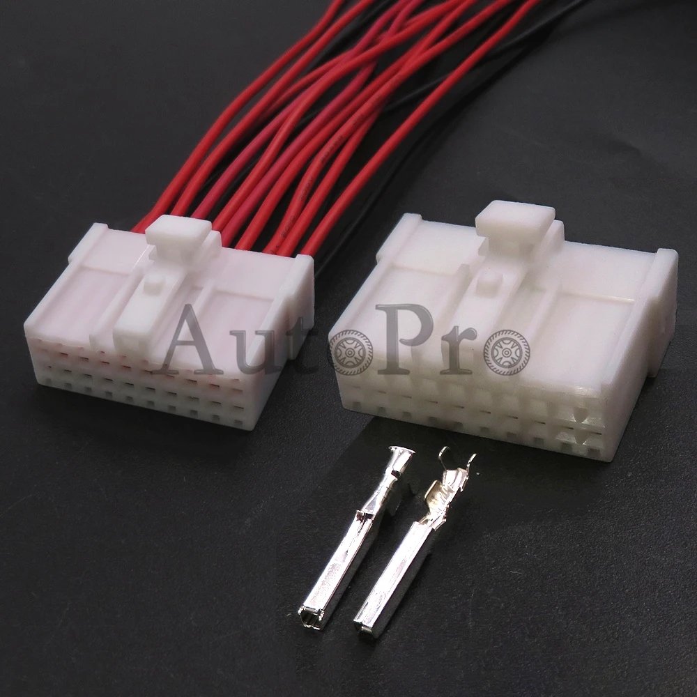 1 Set 20 Hole Auto Accessories AC Assembly MG610363 Automobile Small Power Socket Car Unsealed Connector