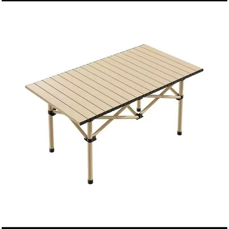 for Rust Proof Steel Frame Folding Camping Table Custom Size Suitable for Outdoor Cooking Factory Wholesale Fast Sample