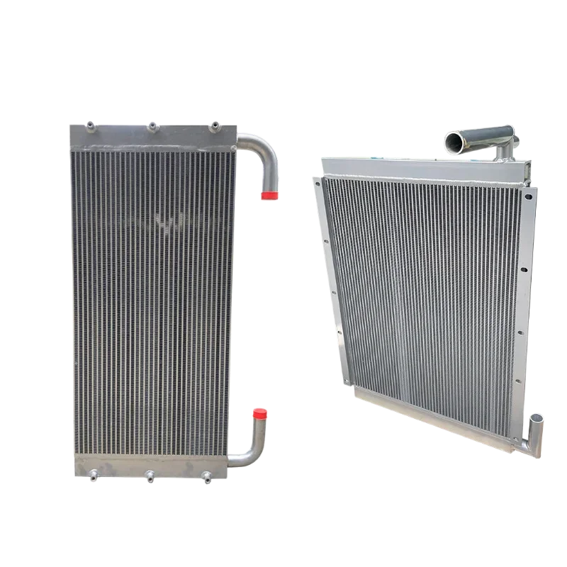 알루미늄 플레이트 핀 라디에이터 공랭식 및 유랭식 열교환기 에틸렌 글리콜 콘덴서 및 오일 플레이트용 콘덴서