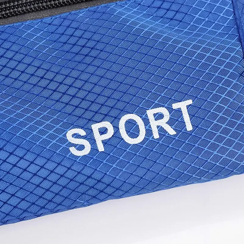 Unisex Multifunctional Outdoor Sports Waist Bag Close Contact Phone Pouch Trendy Student Korean Style Casual Crossbody Chest Bag