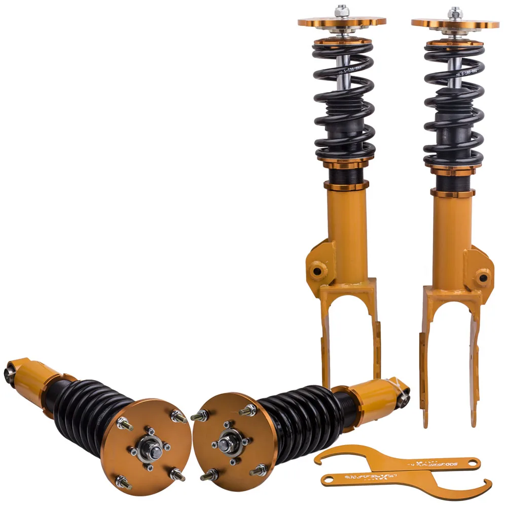 Complete Coilover Lowering Kit For Porsche Cayenne 955 957 Shock Strut Adjustable Height Rear Spring Shock Absorber