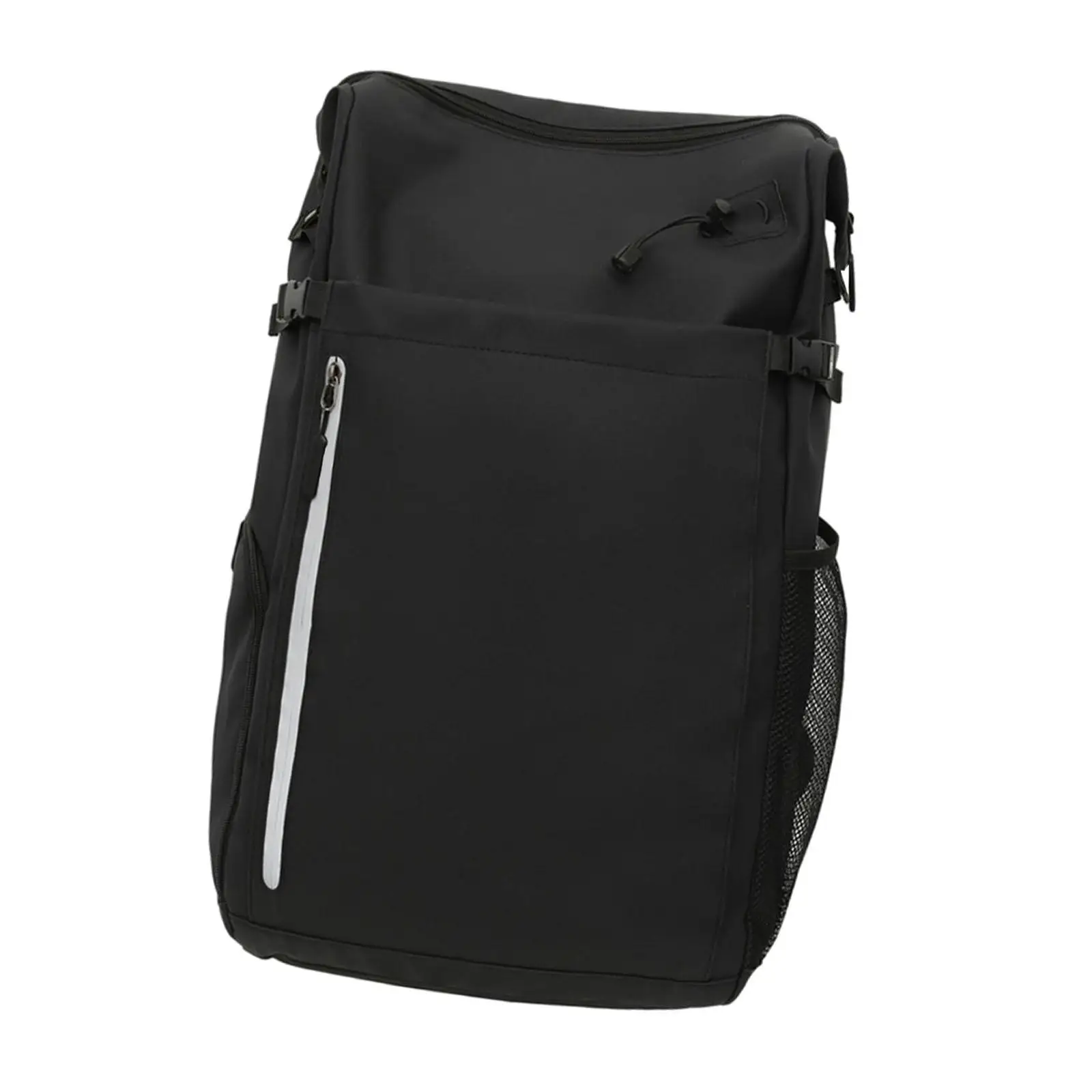 Nylon PU Badminton Backpack with Zipper Shoe Compartment Sports Duffel Bag for Fitness and Travel