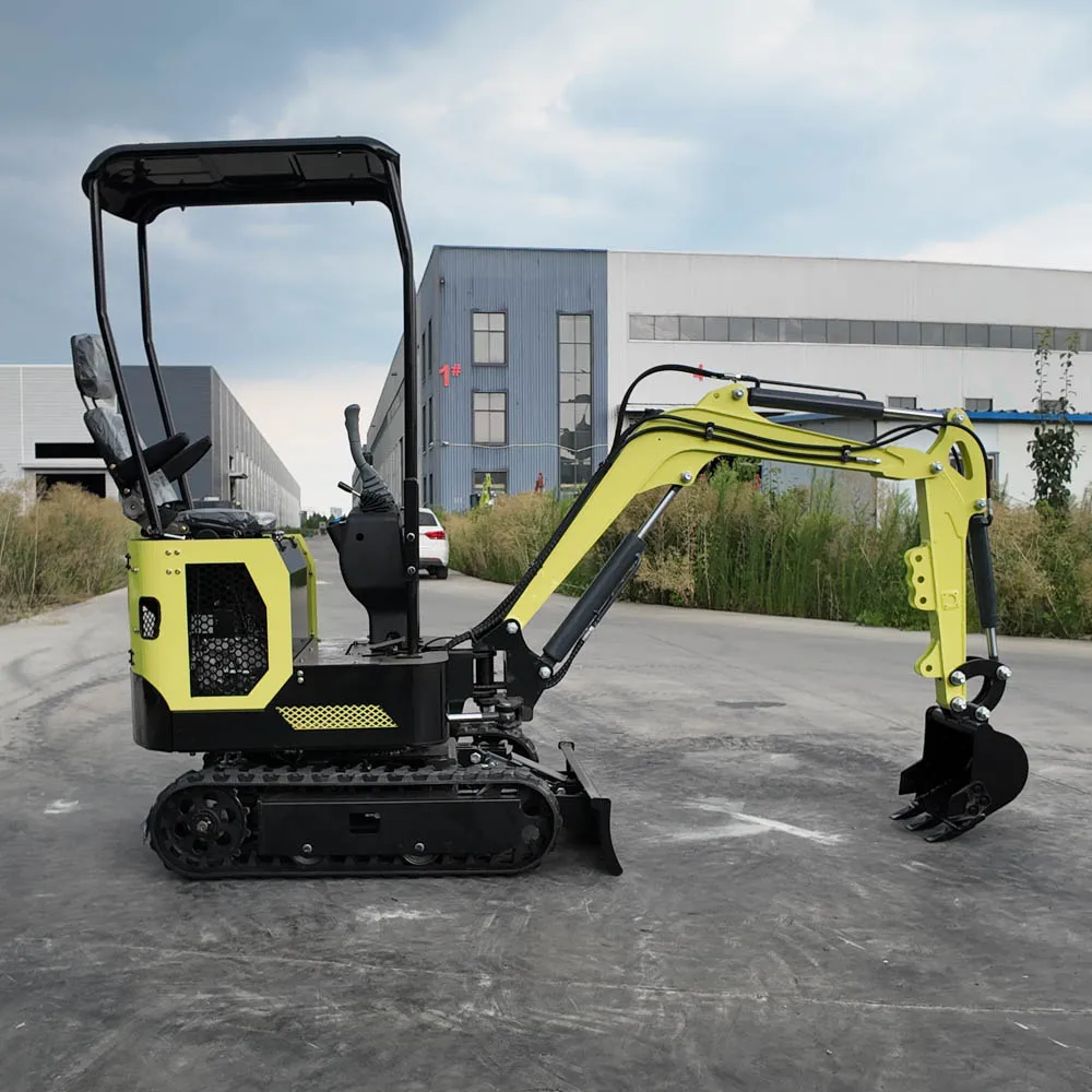 Chinese Mini Excavator 1.5 1.8 2.5 Ton Small Digger With Cabin Breaker Auger For Landscaping Agriculture