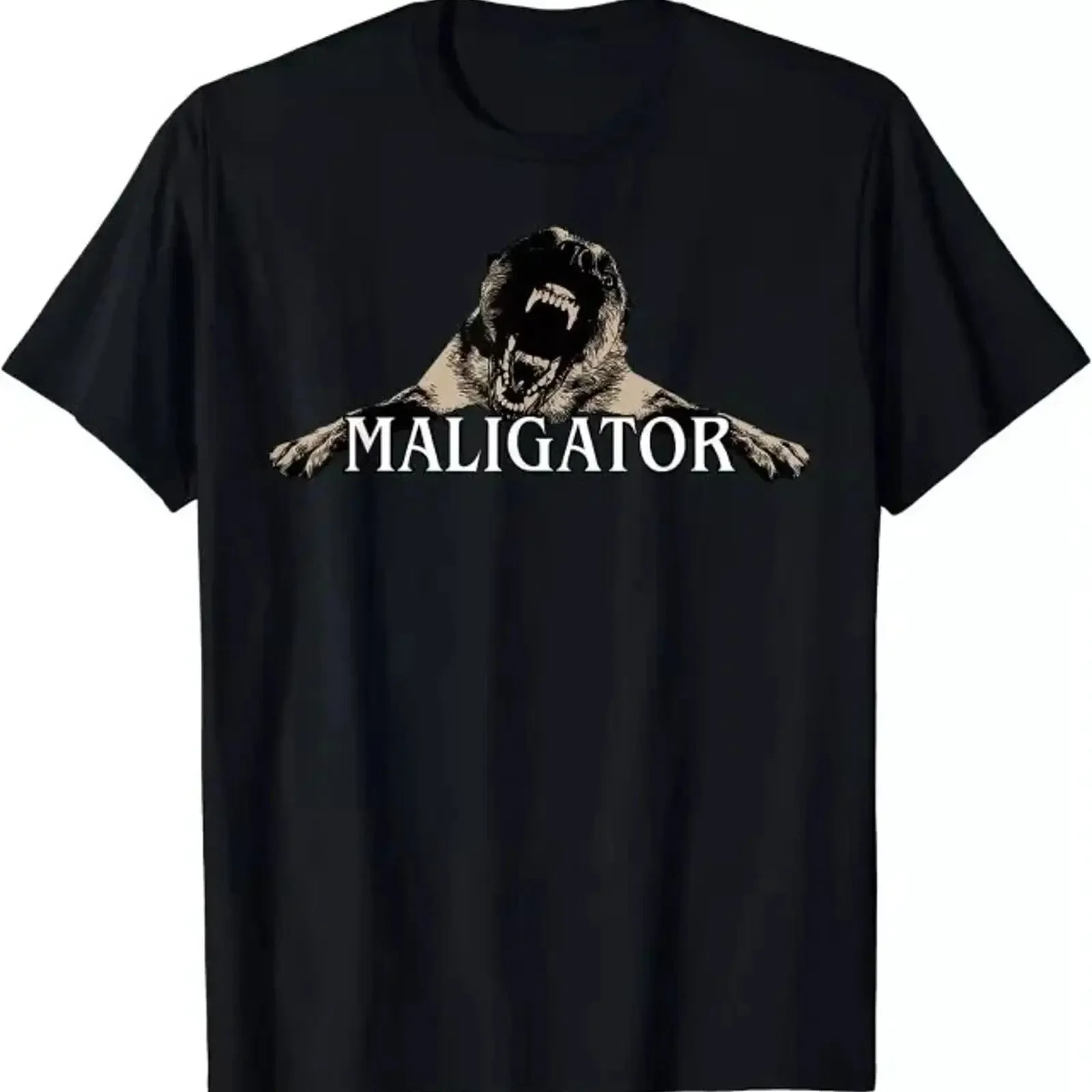 Nueva Camiseta Limitada Maligator Belgian Malinois Perro De Colección vintage Washed Casual designer clothes Unisex Comfortable