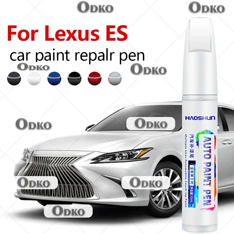 

Для Lexus ES ES260 ES300 ES350 1989-2025 XZ10 XZ20 Ручка для ремонта краски, средство для удаления царапин, автоаксессуары «сделай сам», черный, белый цвет