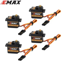 EMAX ES08MA ES08MAII 12g Mini Metal Gear Analog Servo for Rc Hobbies Car Boat Helicopter Airplane Rc Robot