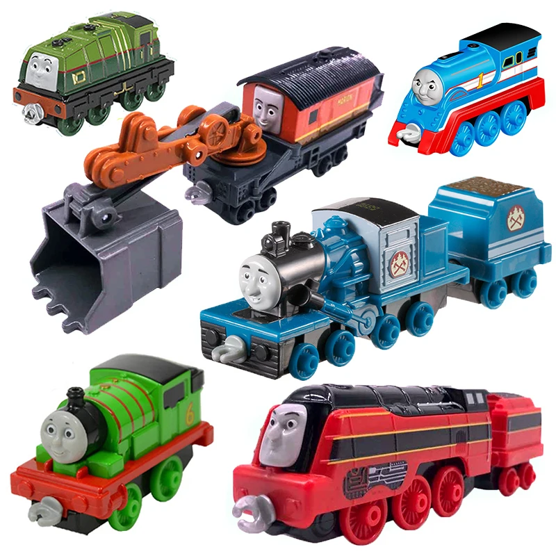 Genuine Thomas and Friends Collectible Railway Alloy Metal Diecast Train Toy Hook Connection Cute Children Toys Birthday Gift