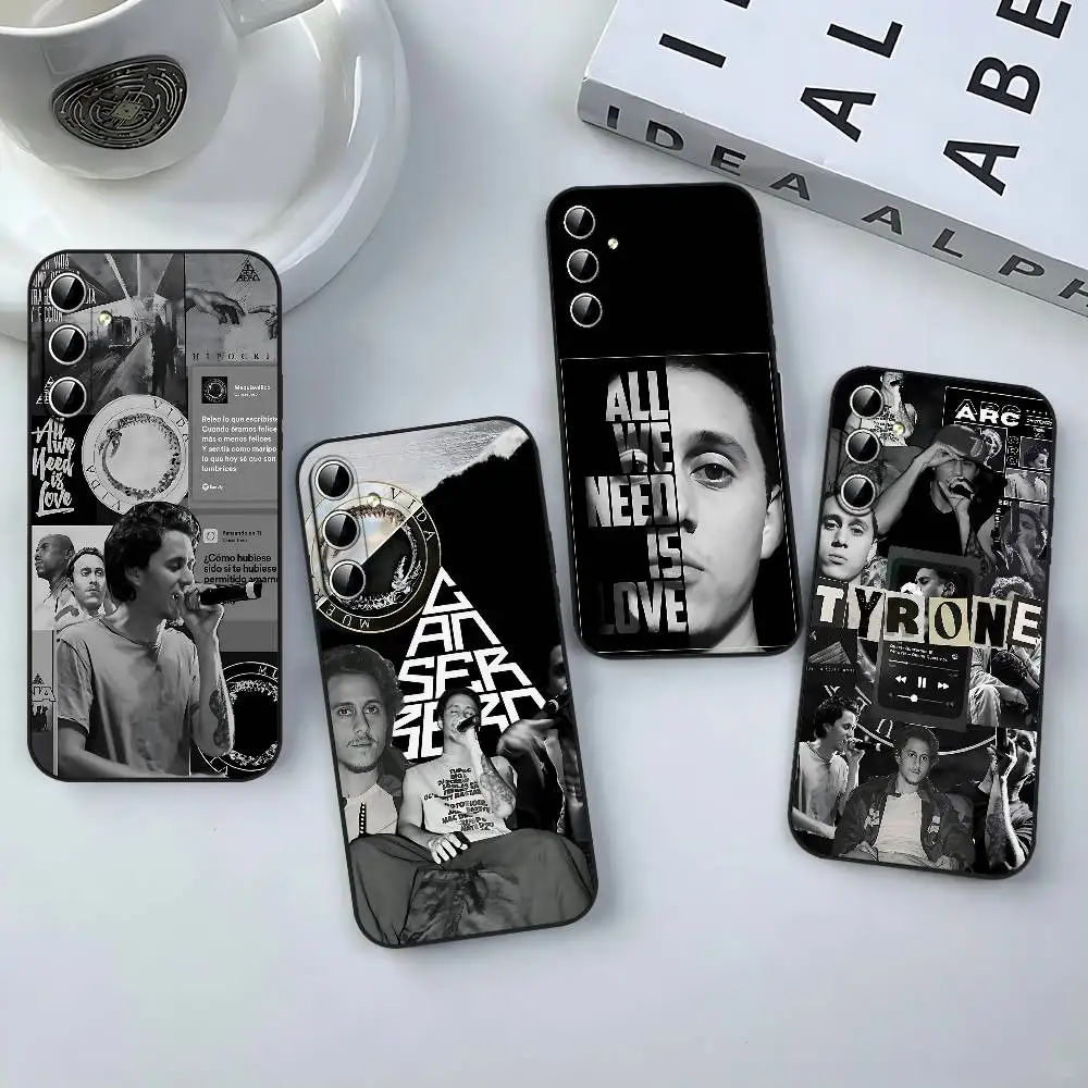 

Singer The C-Canserberos Phone Case For Samsung Galaxy S24/S25/S22/S30/Note20/Lite/Ultra/5G/Plus/FE Soft Black