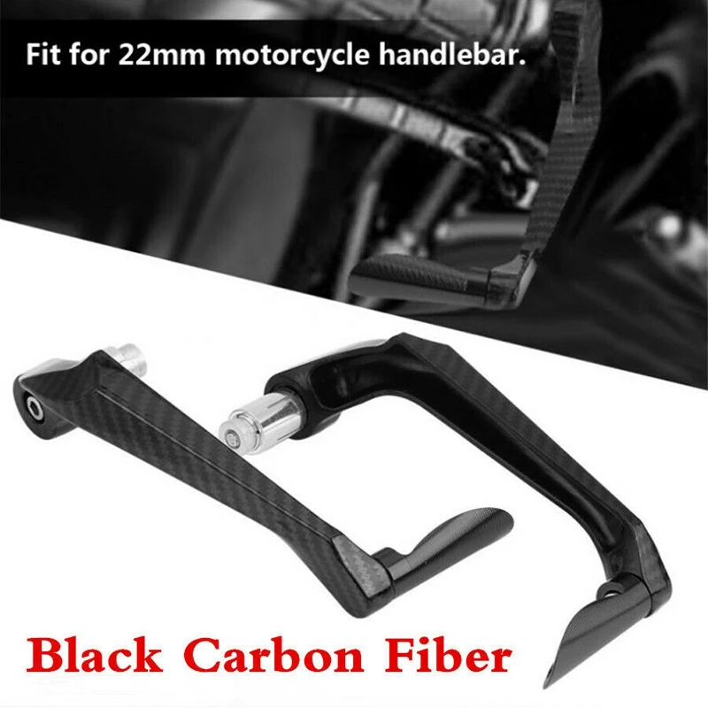 Universal 7/8Inch 22mm CNC Aluminum Handlebar Hand Guard Protector for Motorcycle Motorbike Scooters