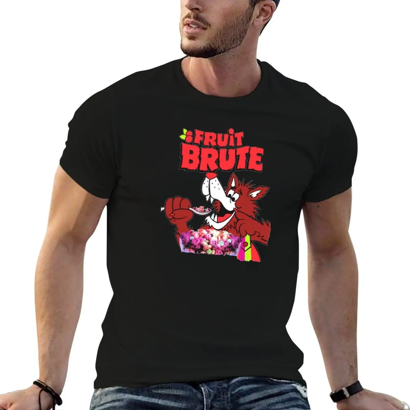 

Fruit Brute - Vintage Discontinued Cereal Shirts T-Shirt t shirt man plain t shirt man casual T-Shirt