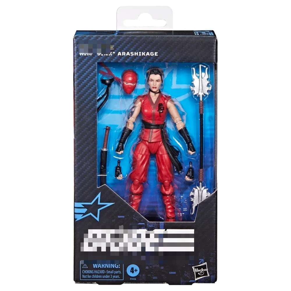 

In Stock Hasbro Classified Series 6" 124 Kim Jinx Arashikage Ninja Action Figure Model Toy Hobby Gift
