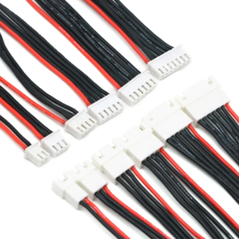 5 pz/lotto Jst-xh 1s 2s 3s 4s 5s 6s 20cm 22awg Lipo Balance Wire Extension cavo caricato cavo per Rc Lipo caricabatteria