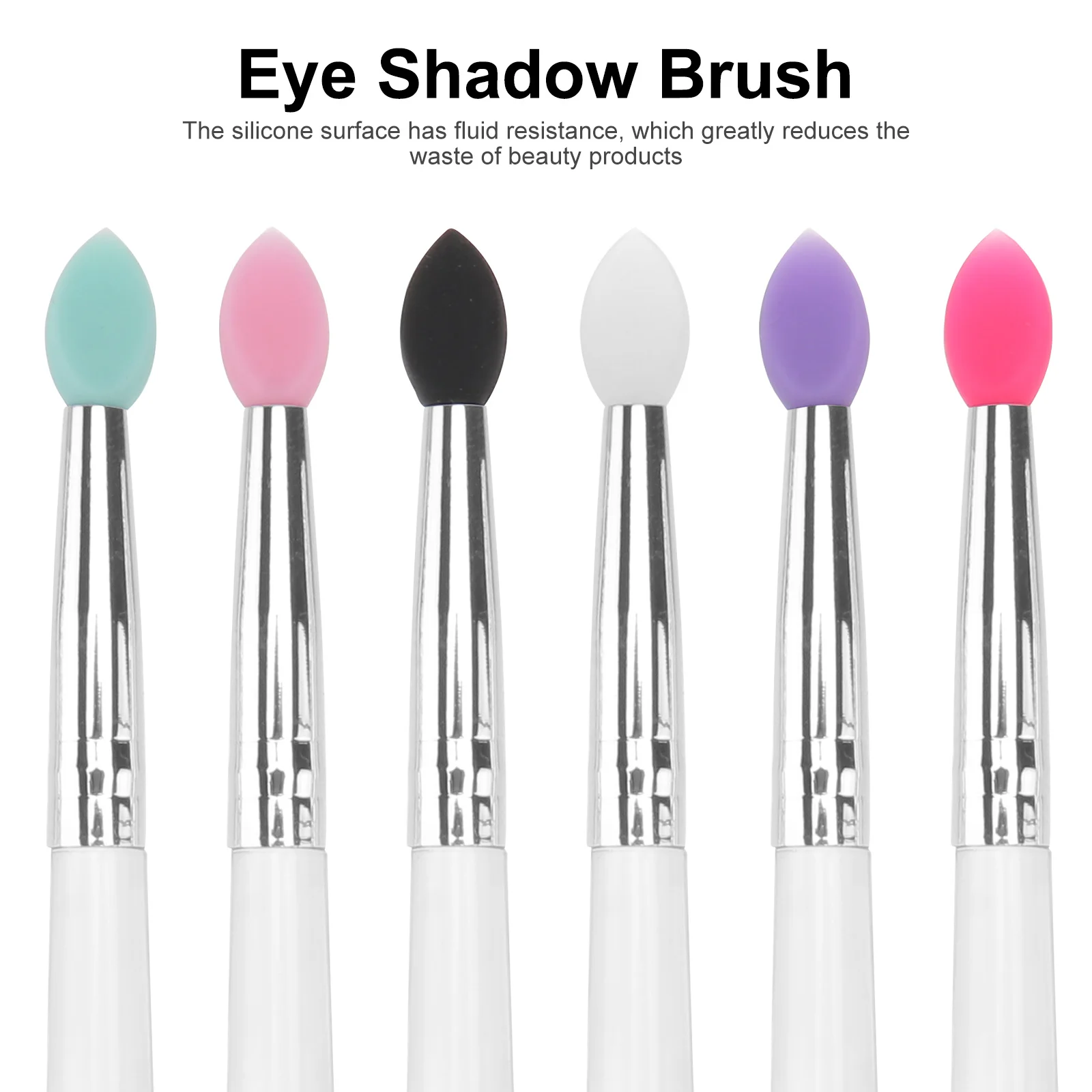 

6 PCS Eye Shadow Brush Eyeshadow Makeup Brushset Tool Applicator Applicators