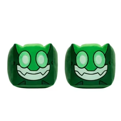In Stock Vortrox Plush Green Square Stuffed Plush Toy Home Sofa Decor Collectible Birthday Gift For Game Fans