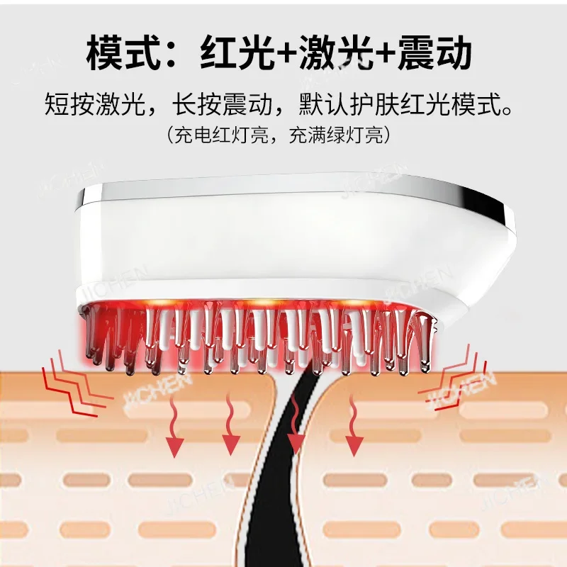 

Neu Head Meridian Massage Comb Electric Head Micro Current Red Light Hair Care Hair Comb