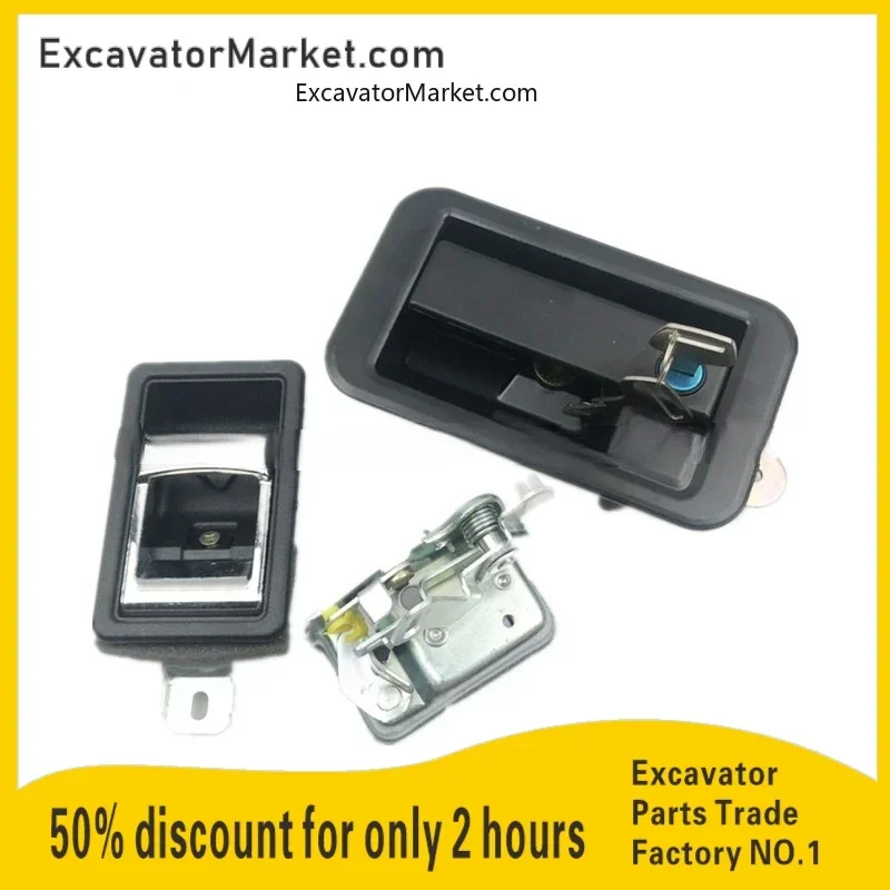 Excavator Parts 71n6-02761 For 110 140 160 180 210 215 250 305 320 360 450 500-7 Lock Block Of Cab Door Lock Assembly