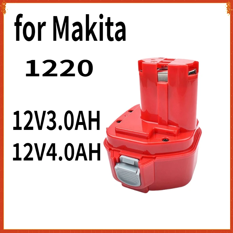 4.0AH for Makita Battery PA12 Replacement Ni-Mh Batterie for Makita 1200 1220 1201 1222 1233SA/B1235 192681-5 Power Tool Battery