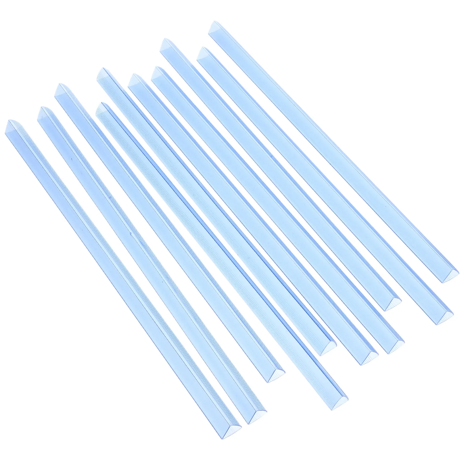 

20Pcs Strong Rod Clips Plastic Slide Binders for A4 Loose Leaf Binder Bookbinding Folder Report Covers Binding Bar