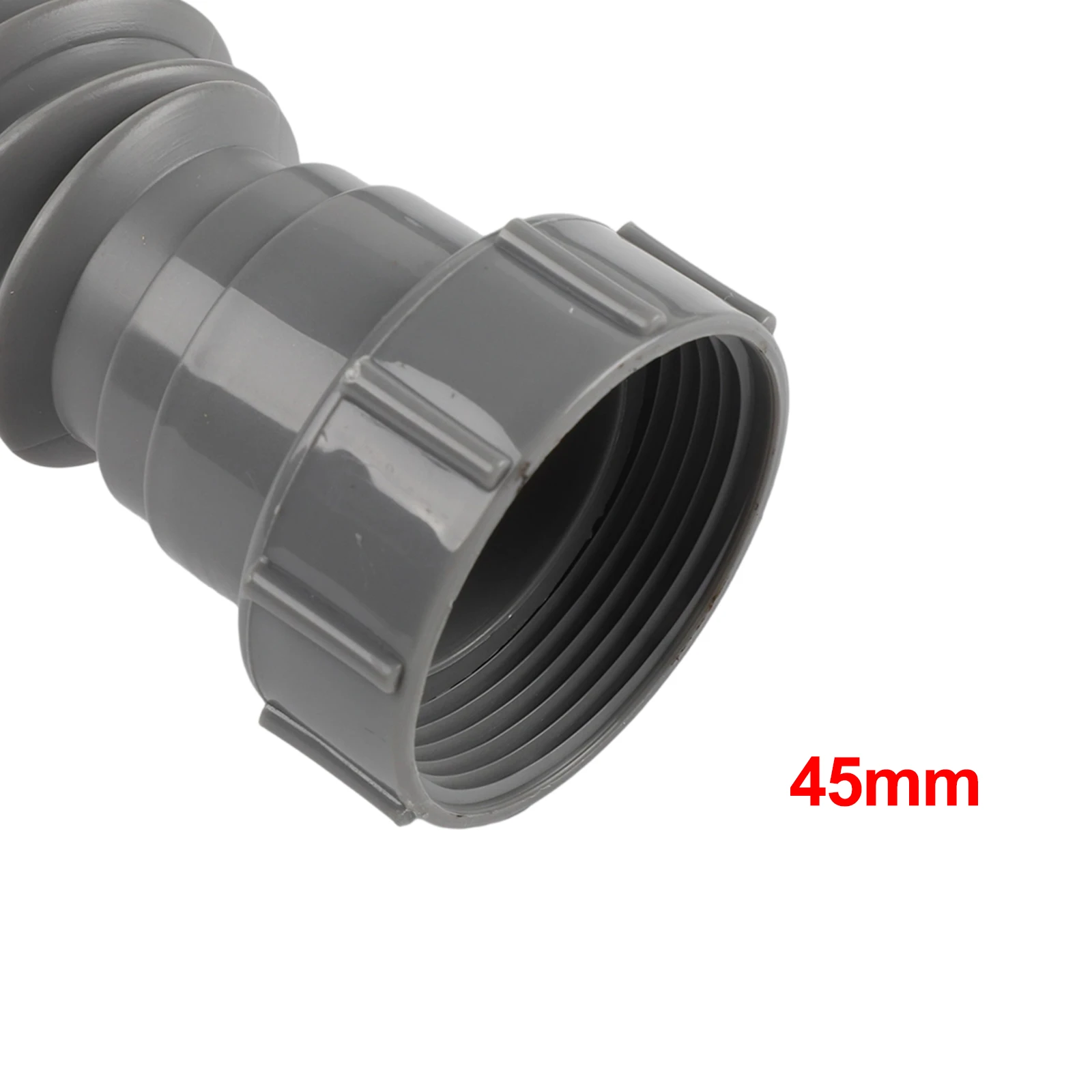 Complete Sink Drain Solution Gray Adjustable P Trap Compatible With Various Sinks Convenient Maintenance Design