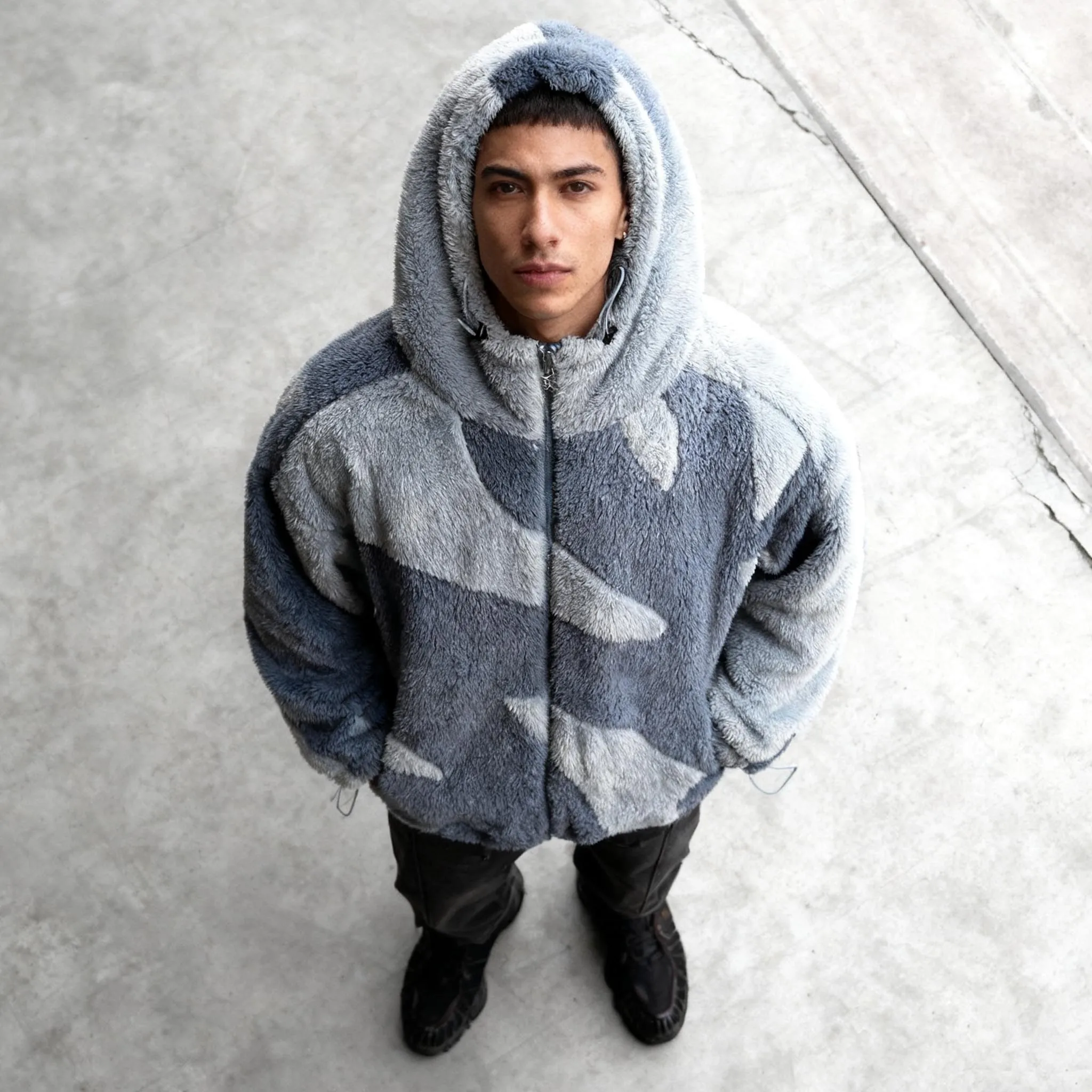 

Warm Cashmere Casual Cardigan European American Style Autumn Winter Fashion Zipper Coat Personality