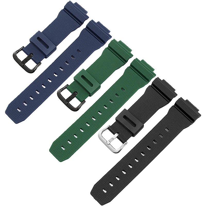 YOPO Rubber Watchband For CASIO GM GA 2100 DW56006900 Rural Oak Silicone Strap Men