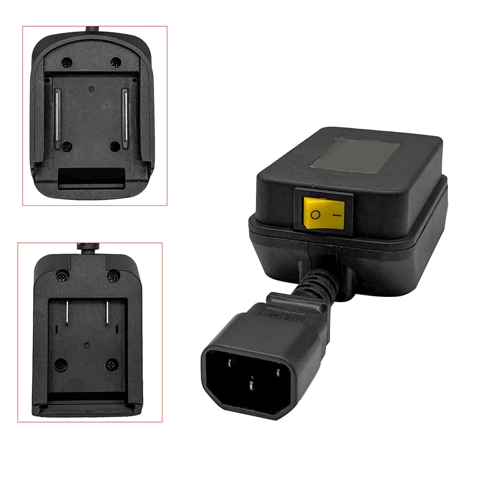 Conector do adaptador de bateria com interruptor para Dayi para BL1830 BL1860 para modelos de bateria A32106 adequados para uso de energia