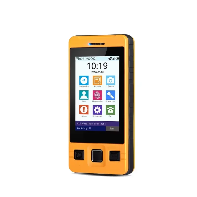 GPS Reader Guard Tour System with Fingerprint Recognition for Security Building Z-8000