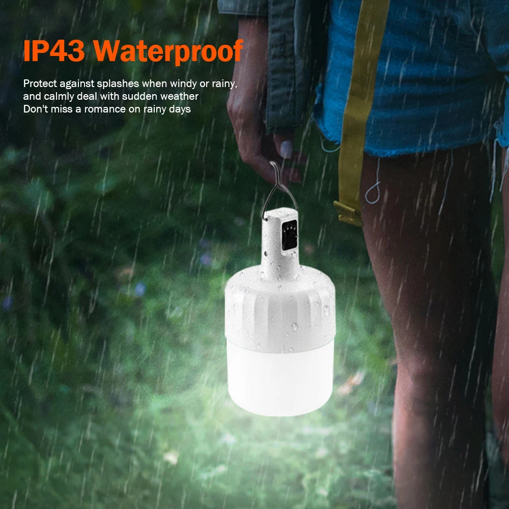 

SUPERFIRE T80 Перезаряжаемый фонарь для кемпинга 360LM Фонарик 18650 Батарея, портативный уличный фонарь для кемпинга, пешего туризма, экстренной помощи