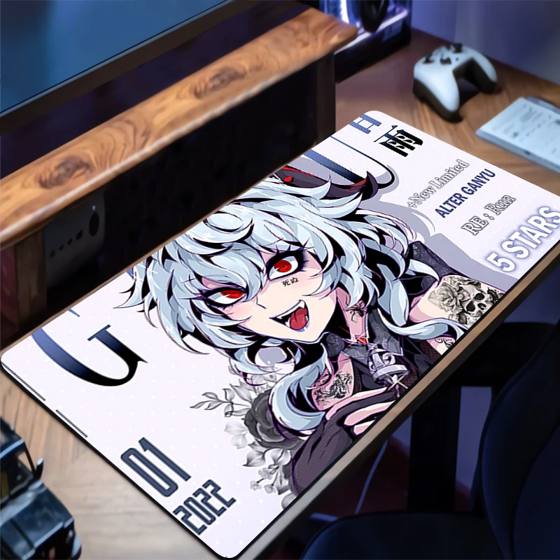 

Desk Mat Carpet Desk Accessories Laptop Gamer Mausepad Devil Oni Mask Mouse Pad Mousepad Office Tables Mouse Mats Keyboard Pad