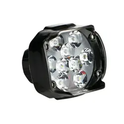 Ebike Light 9-LED 24V 36V 48V 60V 72V 27W faro bici elettrica impermeabile per bici elettrica moto luce anteriore