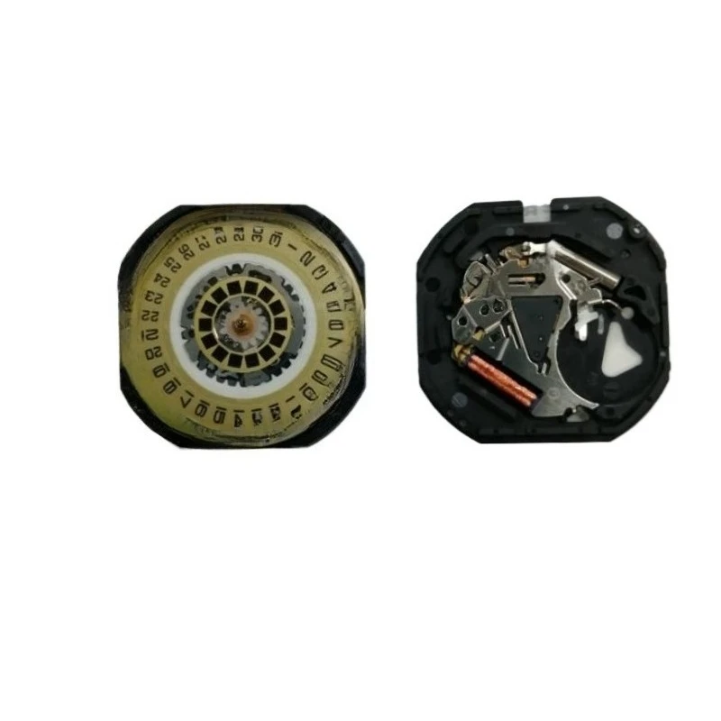 For watch accessories, movement VX44 movement, gold background and white background