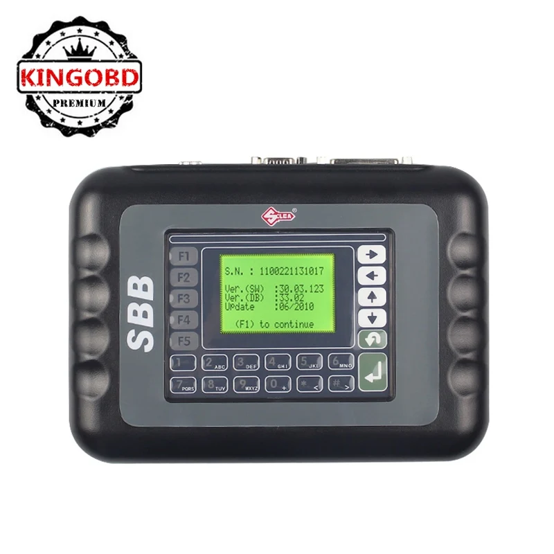 Newest Wholesale Car key duplicating machine SBB OBD2 key programmer v33.02 Silca SBB car key programming machine