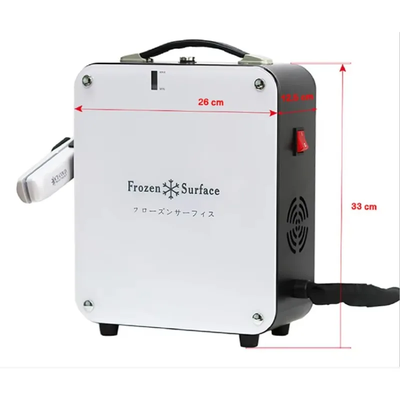 

2025 hot sale Hair Straight Care Machine Ice Cold Cryotherapy Flat Iron Ice Repair Hair Care Frozen Therapy Cool Treatment Devic