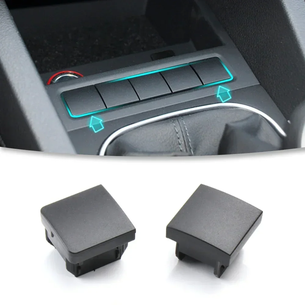 For VW Golf 6 GTI Jetta 5 A5 MK6 Eos Caddy Touran 1T 1K0959623D 1K0959623C X1 Car Interior False Dummy Switch Button Cover Trim