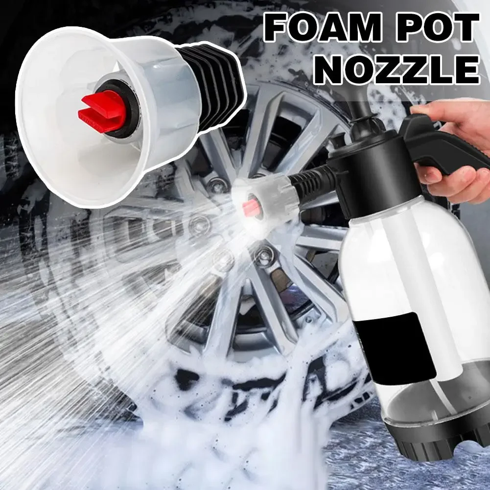 1PC Car Wash Foam Sprayer Windproof Foam Nozzle Spray Kettle Accessories Car Wash Spray Bottle For Car Home Cleaning Tools