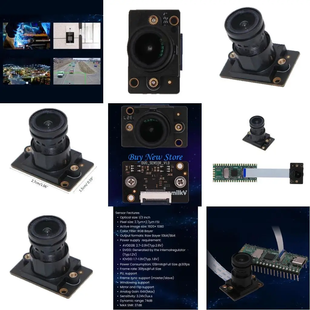 

Модуль камеры 20ce Camgc2083 2MP Milk-V-CAMGC2083 для молока V Linux Board