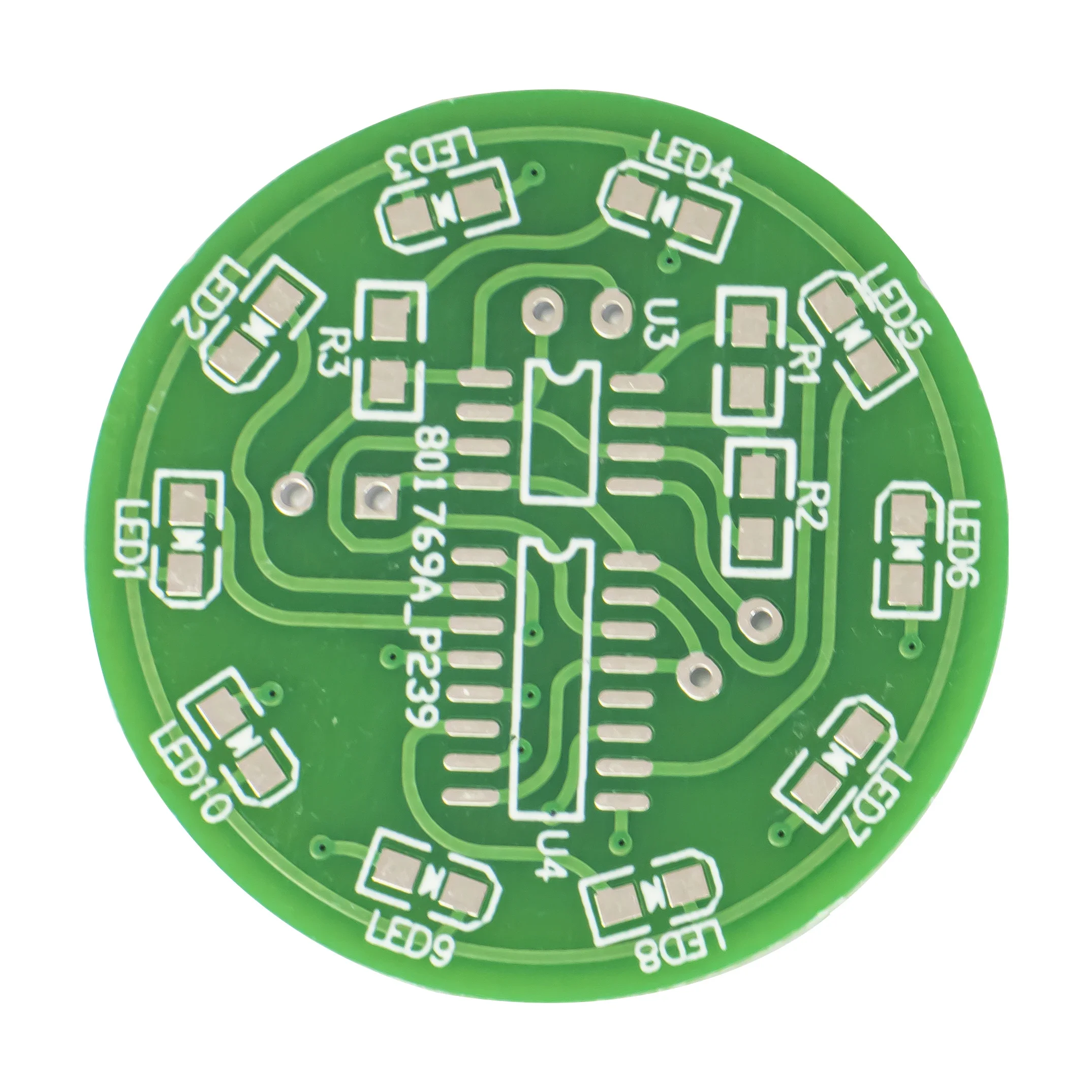 3 색 SMD 흐르는 물 램프 키트 NE555 + CD4017 DIY 전자 기술 훈련 납땜 연습 느슨한 부품