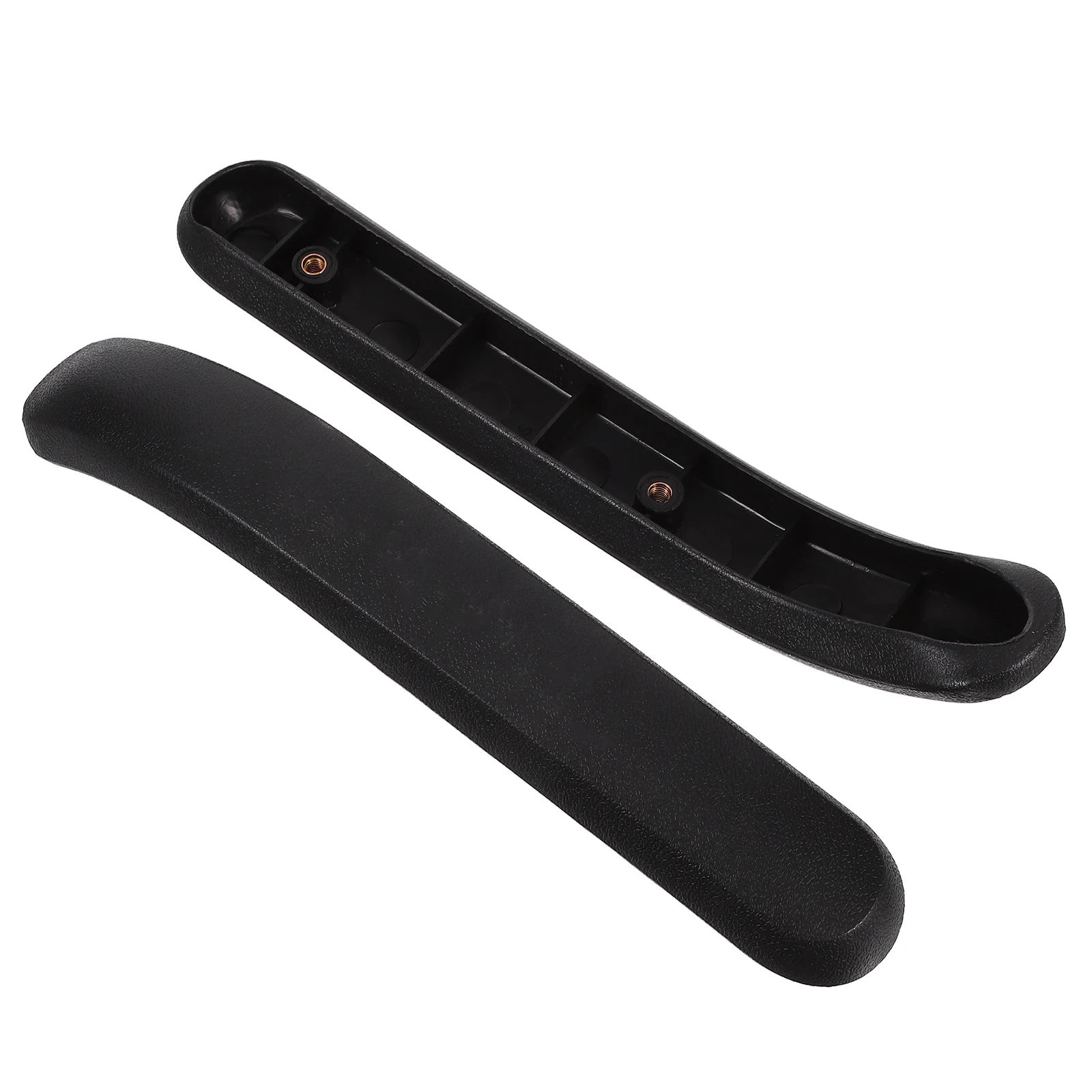 

Office Chair Armrest Plastic Pads Round Tube Elbow Support Desk Replacement Arm Pads Set Easy Installation