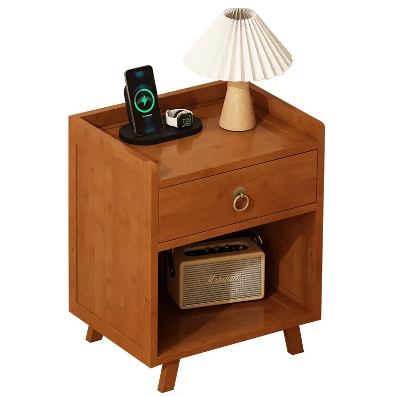 Bedside table Shelf Small household bedroom Bedside table