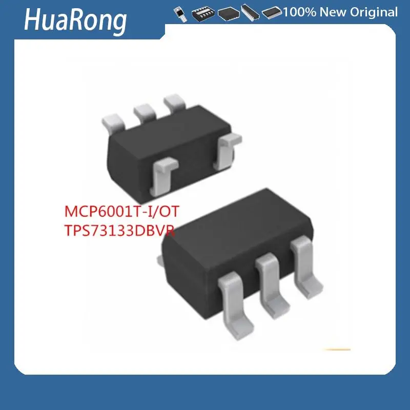 20PCS/LOT      MCP6001T-I/OT    MCP6001T-E-OT   MCP6021T-E-OT        TPS73133DBVR   TPS7313   T34     SOT23-5