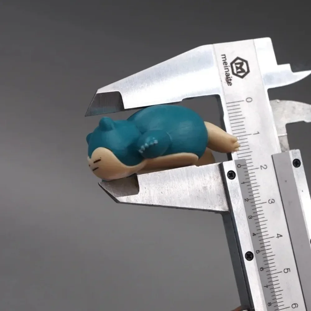 Neue 5-teilige Niedliche Snorlax Anime-Figur Mini PVC-Statue Cartoon-Modell Desktop-Ornament Sammlerstück Deko-Hobby Geschenk für Enthusiasten – Detail 8